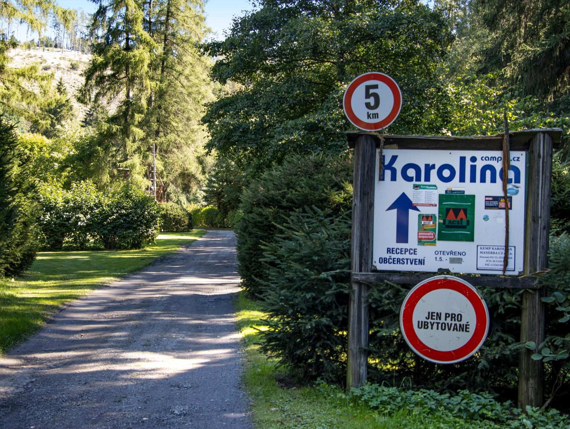 Camping Karolina Planá Buitenkant foto