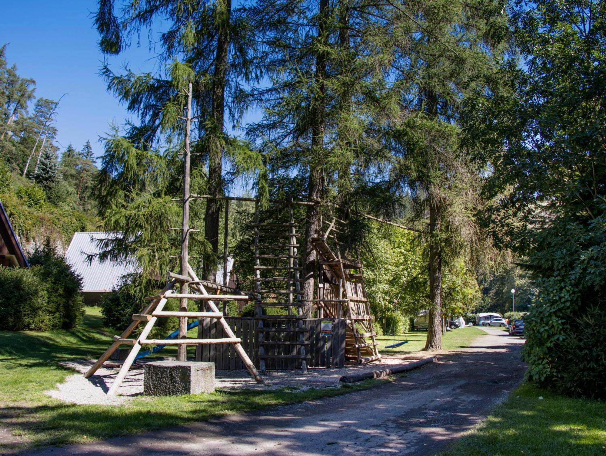 Camping Karolina Hotel Planá Buitenkant foto