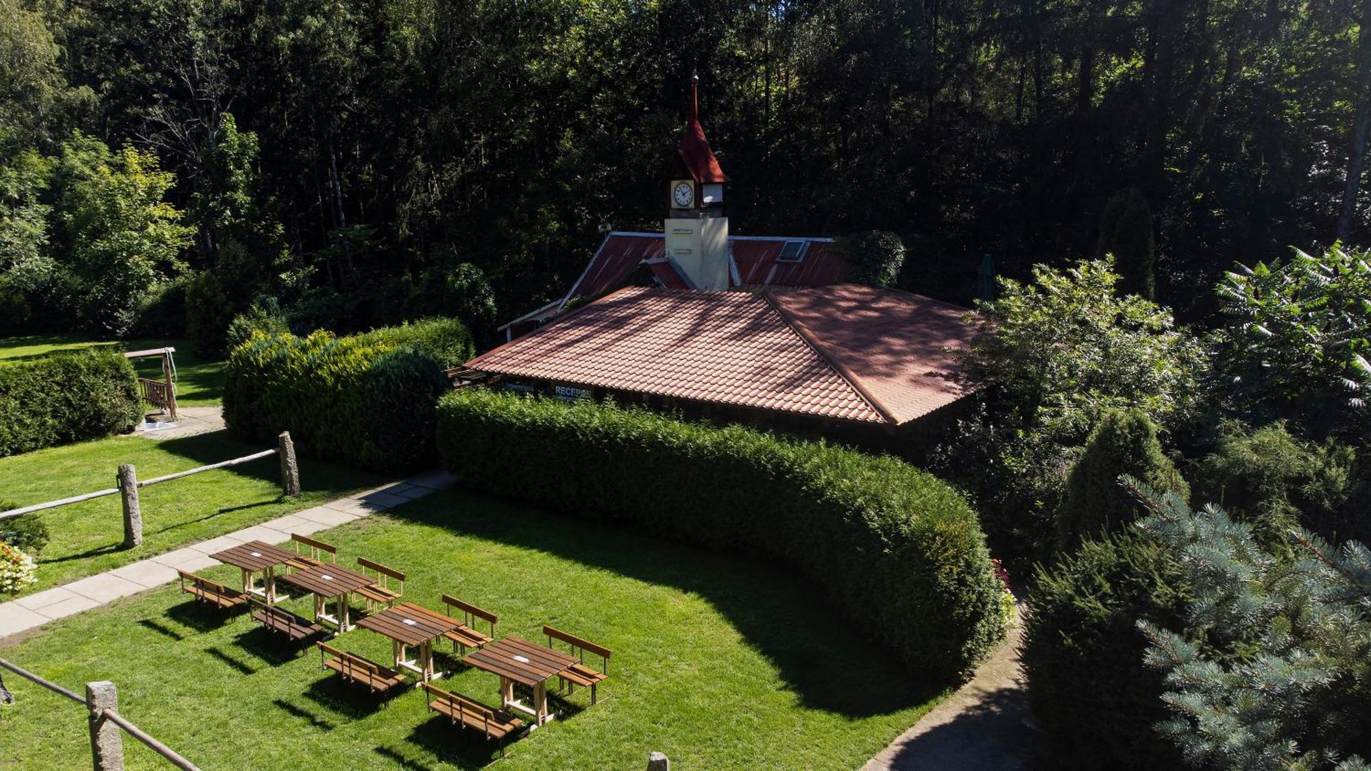 Camping Karolina Planá Buitenkant foto