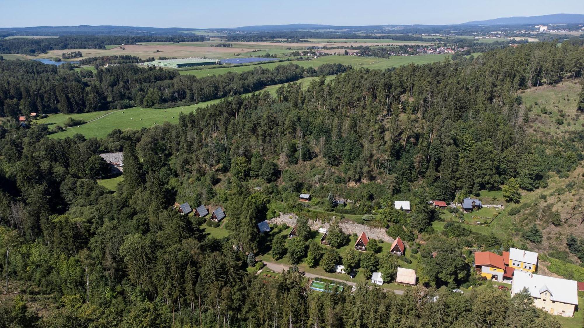 Camping Karolina Planá Buitenkant foto